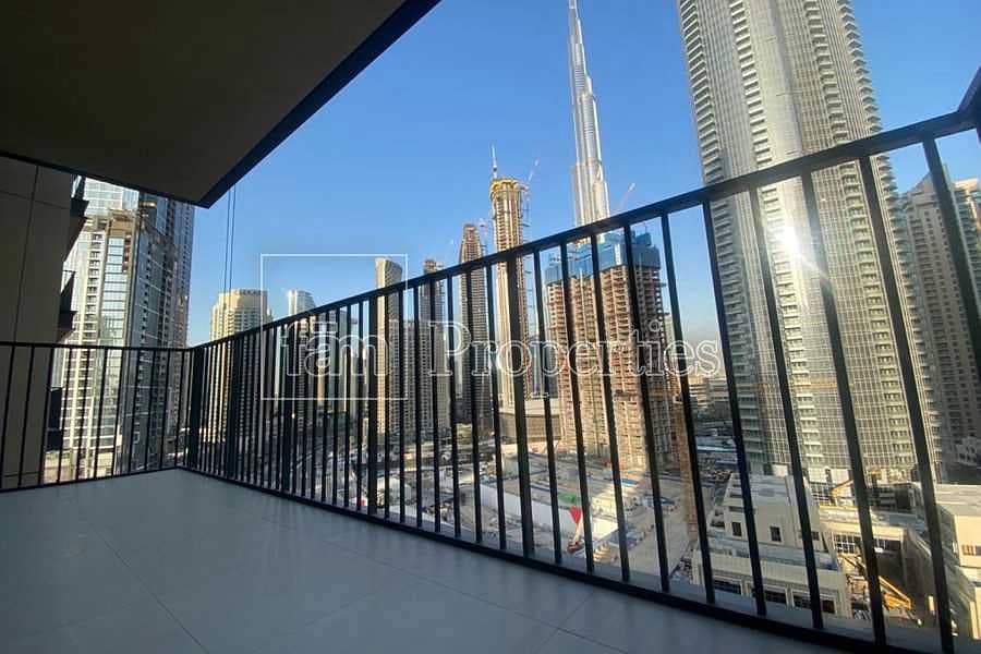 Burj Khalifa View / Brand New / 2BD + Maid