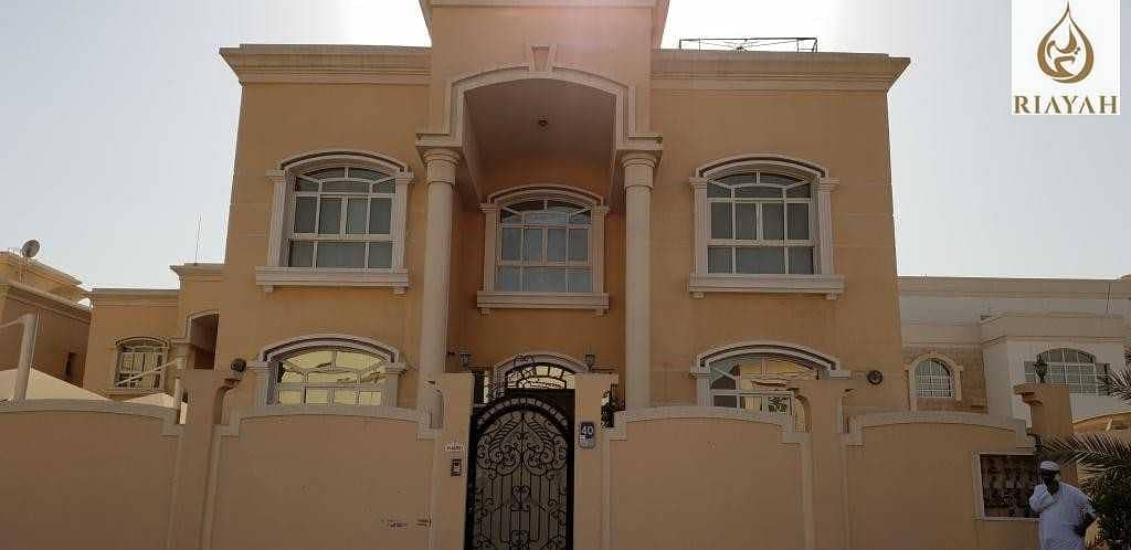 Well Maintained Huge Five Bedroom  Villa in Khalifa City A