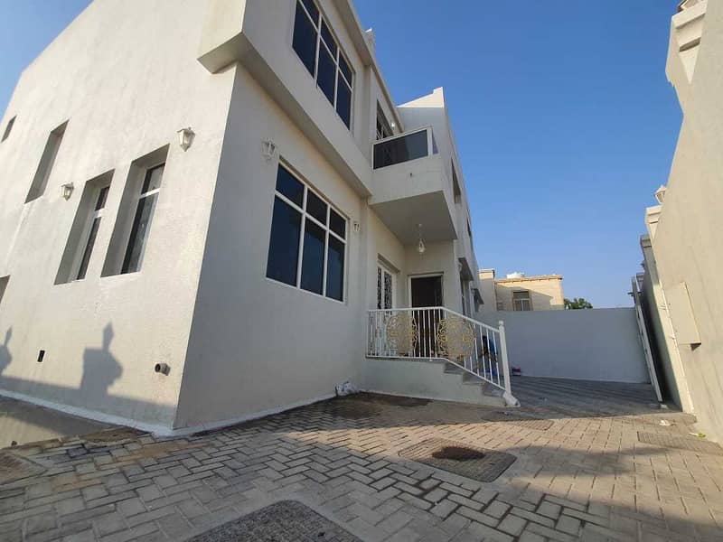 Excellent  5 bedrooms villa for rent in Al Mowaihat area  very good location near to Al sheikh Mohamed bin Zayed road