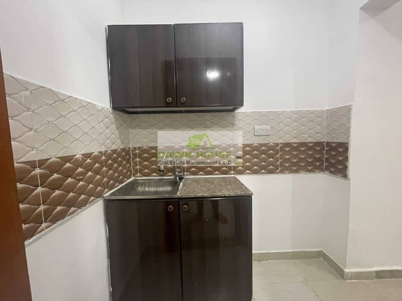 8 Haz/ amazing clean studio flat for rent in al Mushrif area