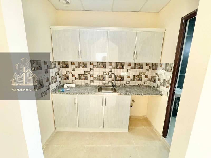 9 VIP luxurious 1 bed apt with private trace in al Nahyan