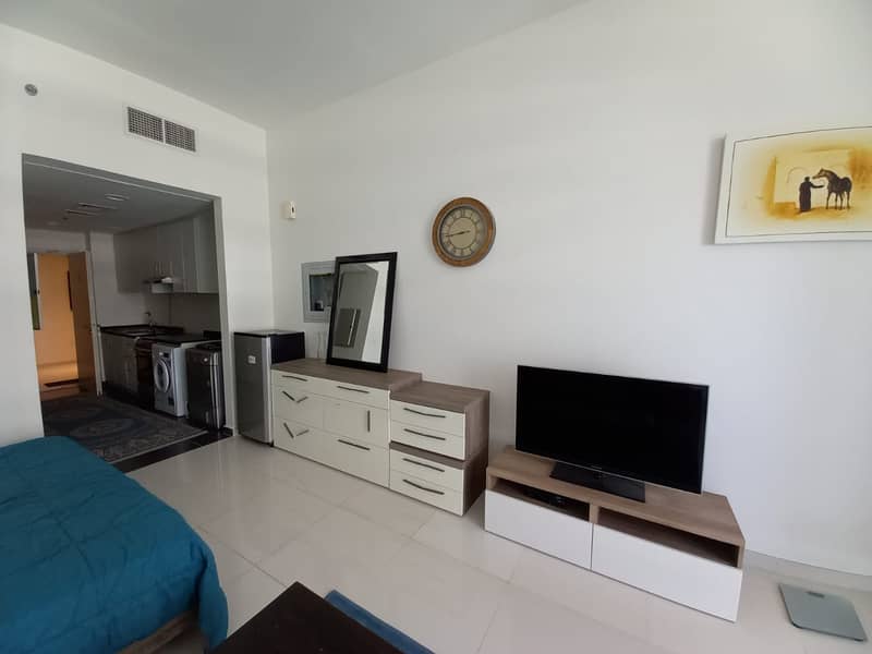 3 Fully furnished studio ready in Golf Horizon Damac Hills