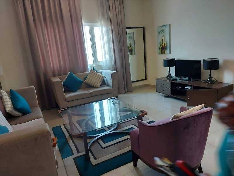 Great 1Br + Balcony | Great View | Fully Furnished