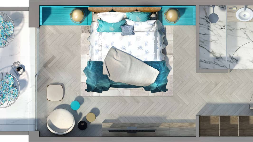 6 Luxury Hotel Room on The World Islands