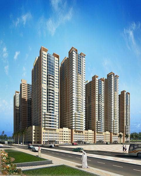 HUGE 1 BHK FULLY FURNISHED WITH PARKING AJMAN ONE TOWER
