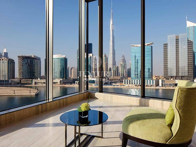 Whole Floor | Luxury Penthouse | Burj Khalifa View