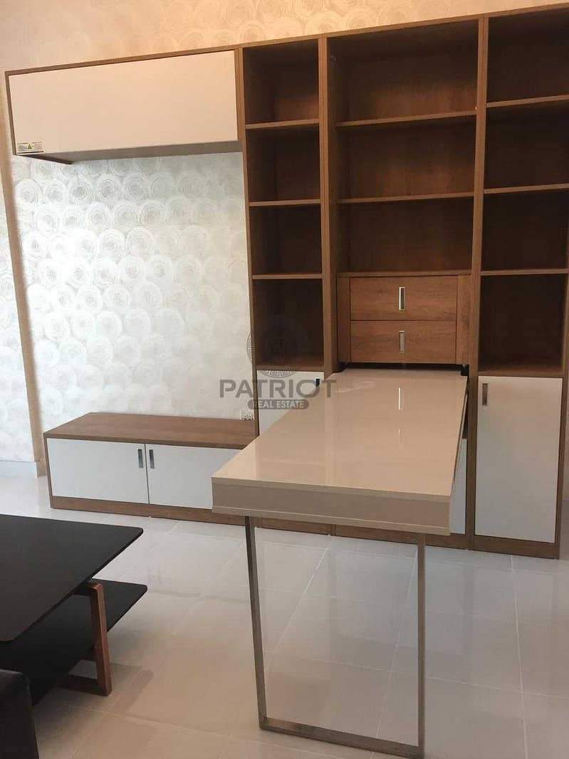 6 BRAND NEW ! FULLY FURNISHED STUDIO WITH BALCONY! HIGH FLOOR