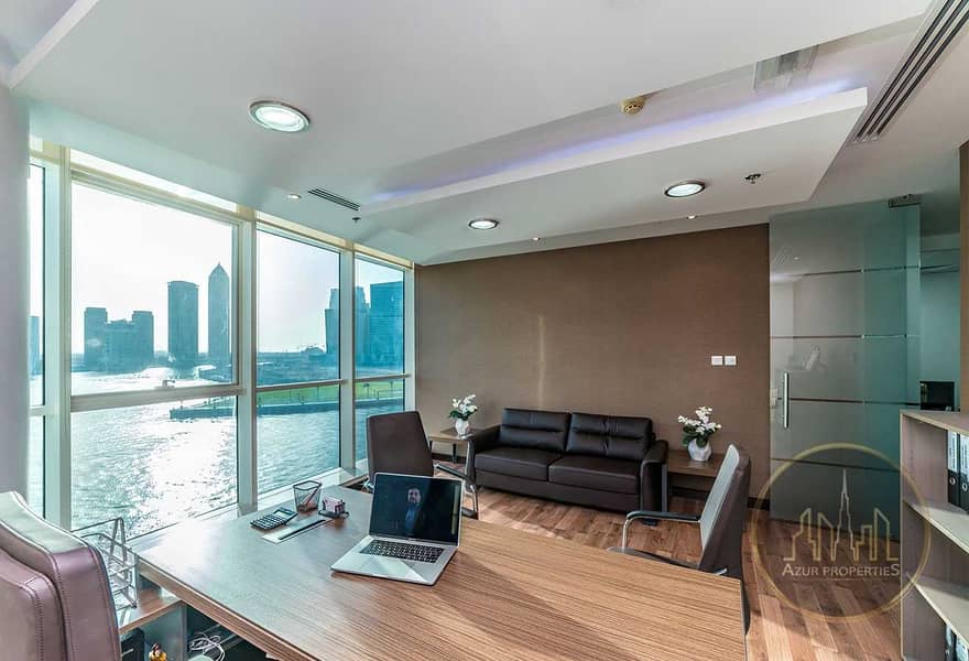 7 PRICED TO SELL |FITTED OFFICE | DUBAI CANAL VIEW