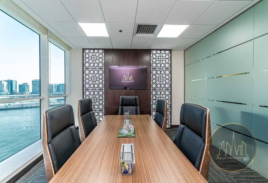 10 PRICED TO SELL |FITTED OFFICE | DUBAI CANAL VIEW