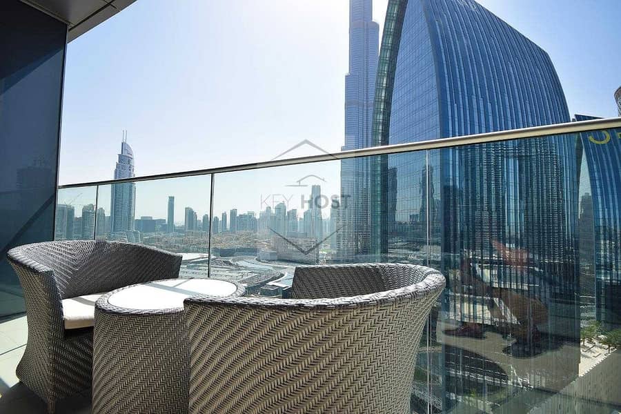 2BR Downtown Dubai Mall connected