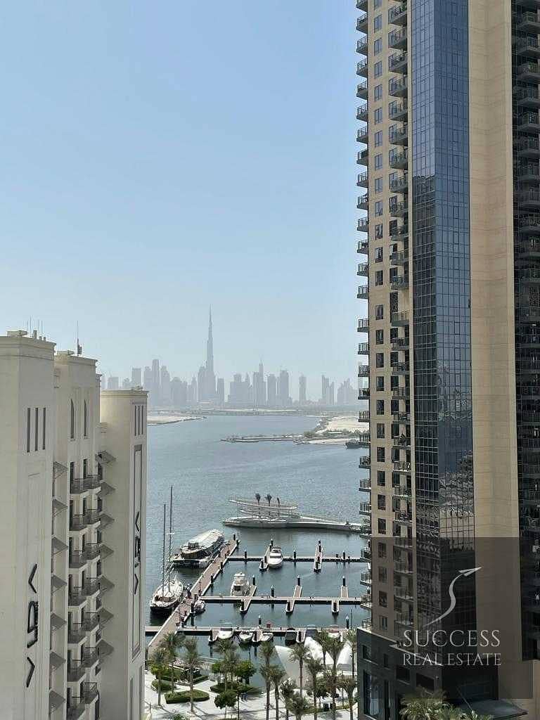 Harbour Views | Spacious 2 BR | High Floor | Burj Khalifa View