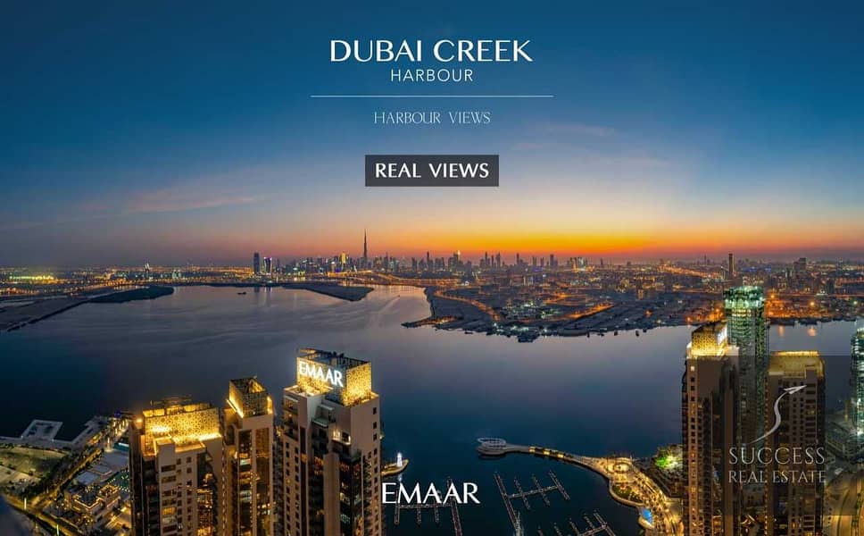 3 Harbour Views | Spacious 2 BR | High Floor | Burj Khalifa View