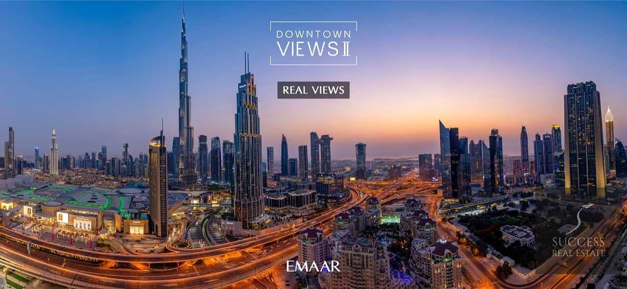 4 Harbour Views | Spacious 2 BR | High Floor | Burj Khalifa View