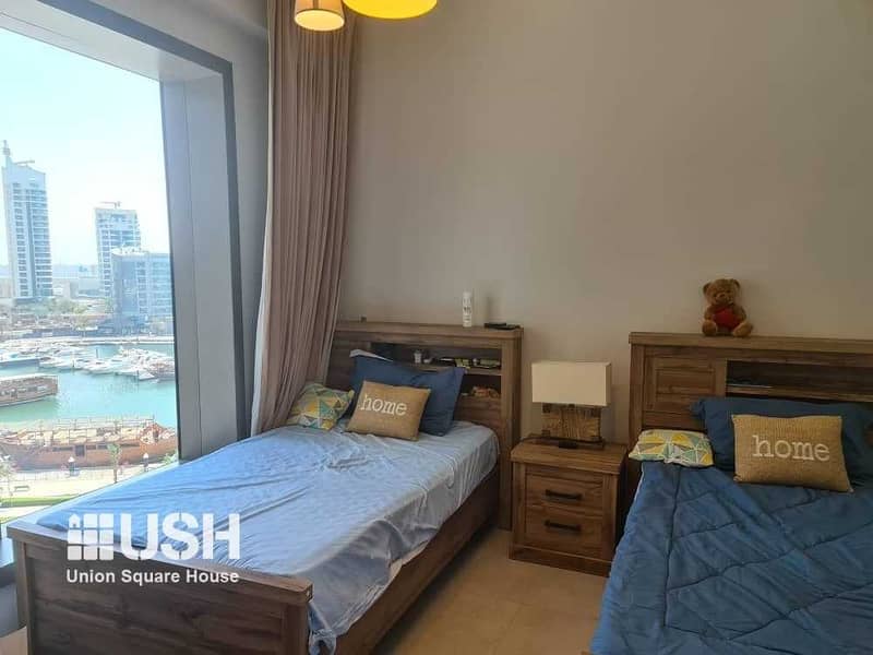9 Furnished and Luxury 2BR with Maids Marina View