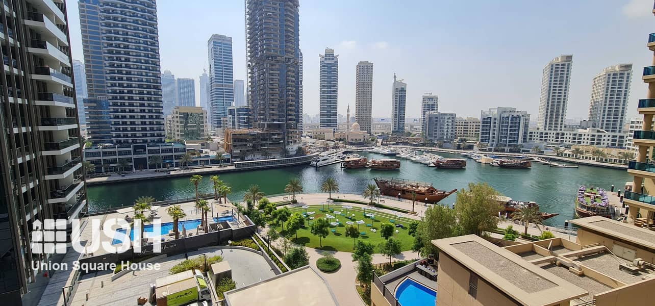 20 Furnished and Luxury 2BR with Maids Marina View