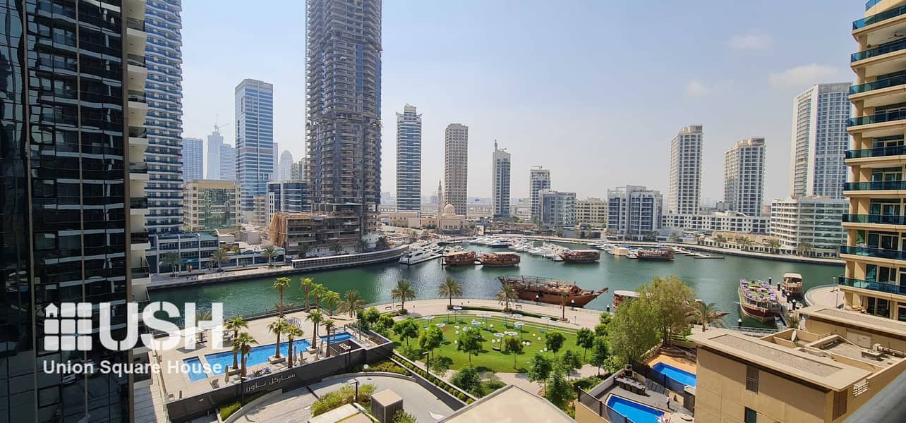 21 Furnished and Luxury 2BR with Maids Marina View