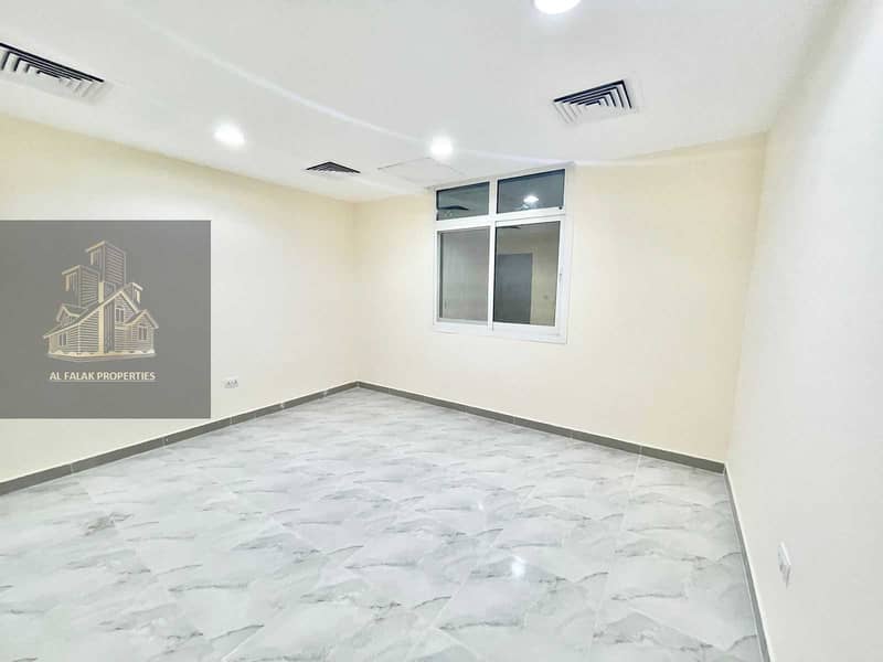 3 Brand new spacious studio in al Nahyan with separate kit