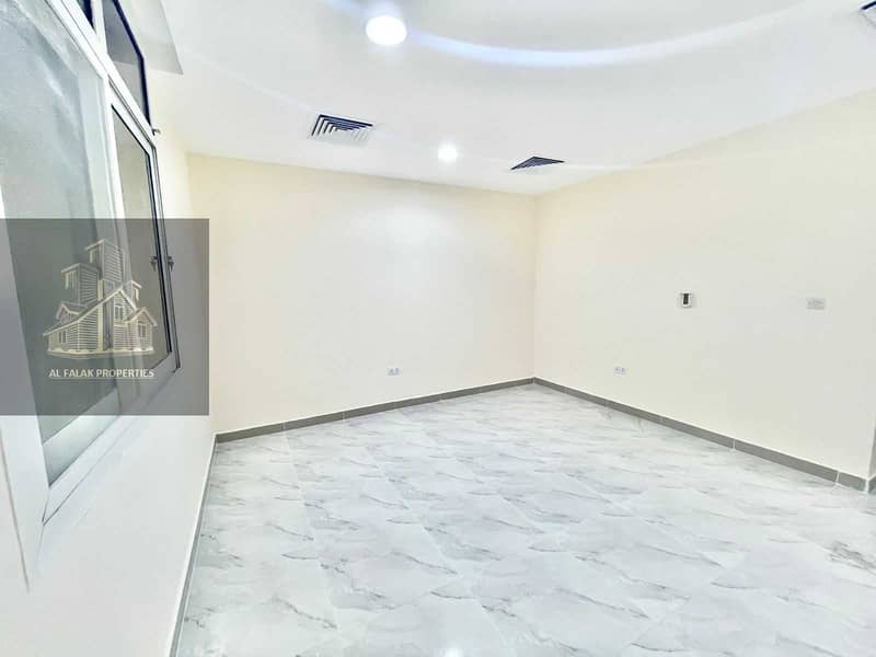 6 Brand new spacious studio in al Nahyan with separate kit