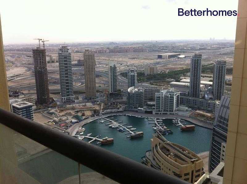Marina View | High Floor | Rented | Amwaj 4 Marina View | High Floor | Rented | Amwaj 4