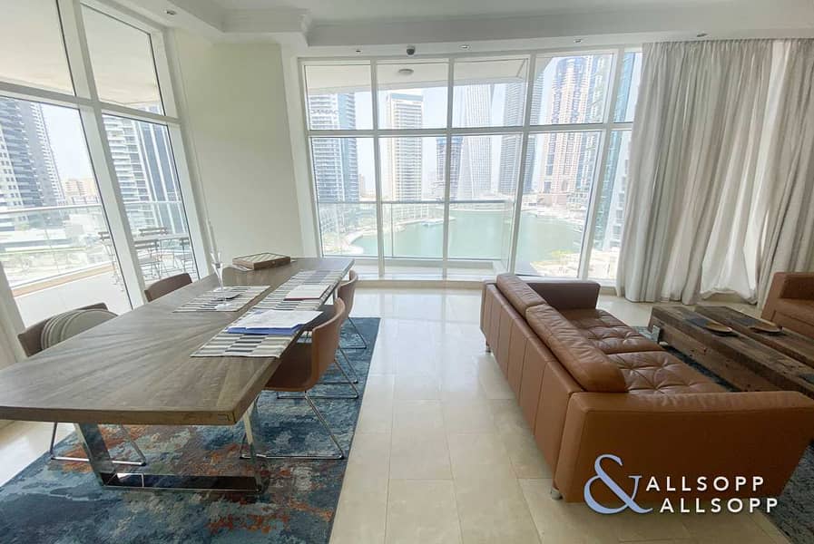 5 Full Marina View | 3 BR + Maid | Exclusive