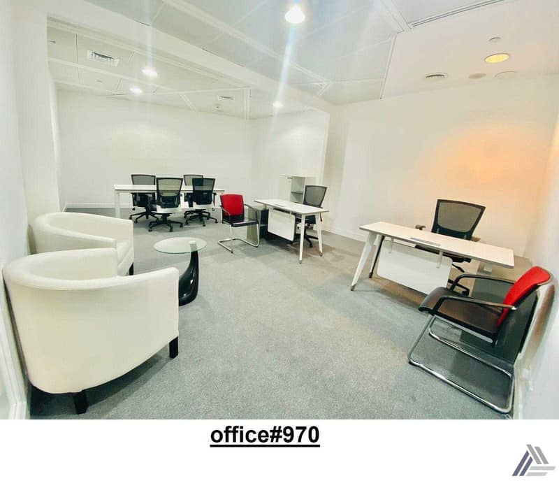 Fully Furnished serviced  office with separate Meeting table -Linked with Mall and  Metro