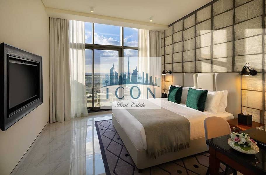 Burj Khalifa view 1 Bed apartment in Business Bay