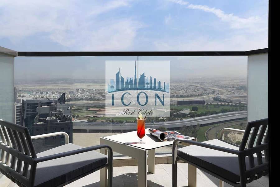4 Burj Khalifa view 1 Bed apartment in Business Bay