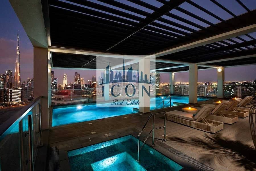 7 Burj Khalifa view 1 Bed apartment in Business Bay