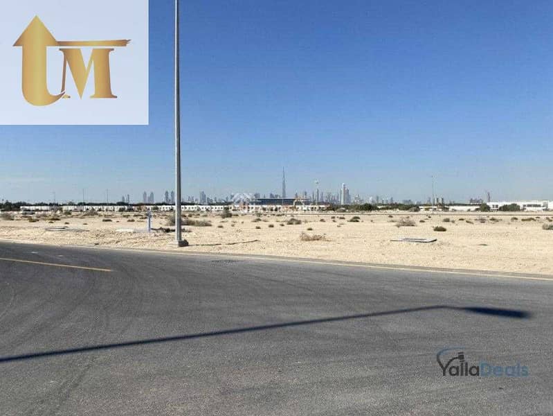 G+1 Approved Residential Plot  Available for sale in Nad Al Sheba 04.