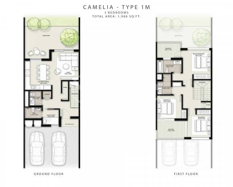 10 3Beds+Maid | Camelia Type 1M | 3 year Payment Plan