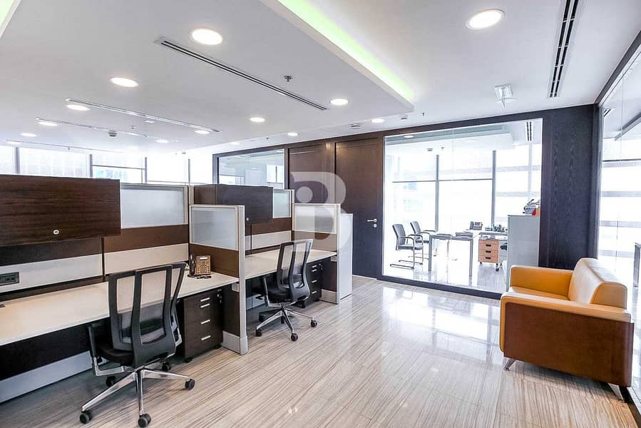 13 The Oberoi Centre | Furnished office | Canal view