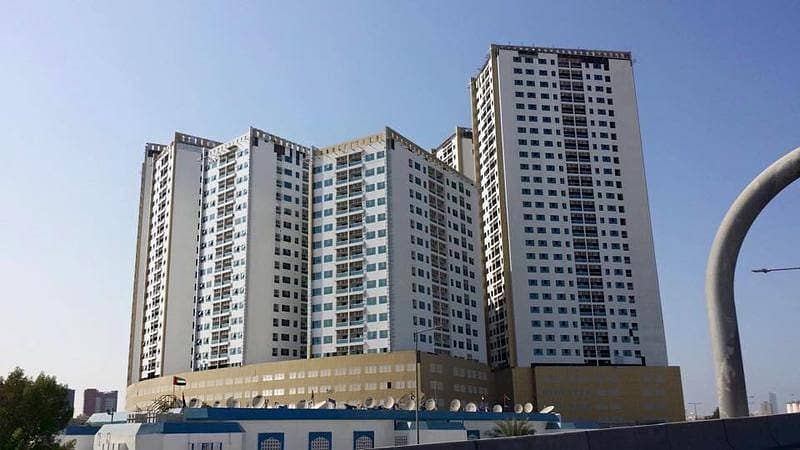 FOR RENT 1 BHK IN AJMAN PEARL WITH PARKING WITH CHEAP PRICE