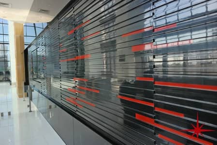 Fitted Office with Glass Partitions and Balcony Fitted Office with Glass Partitions and Balcony