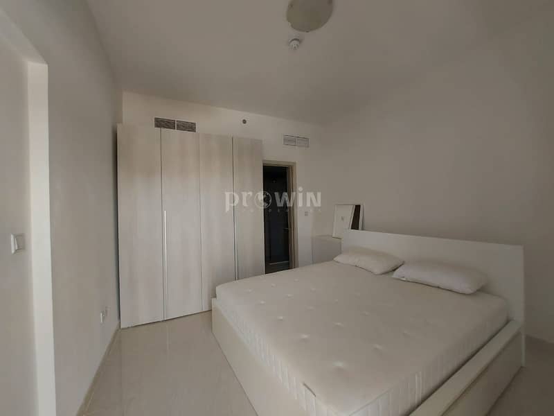Fully Furnished Brand  New One Bedroom Plus Maid With Great Amenities !!!