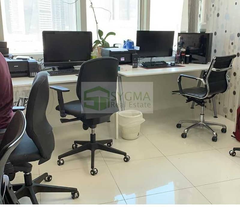 5 Fitted Office | Close to Metro | Low Floor
