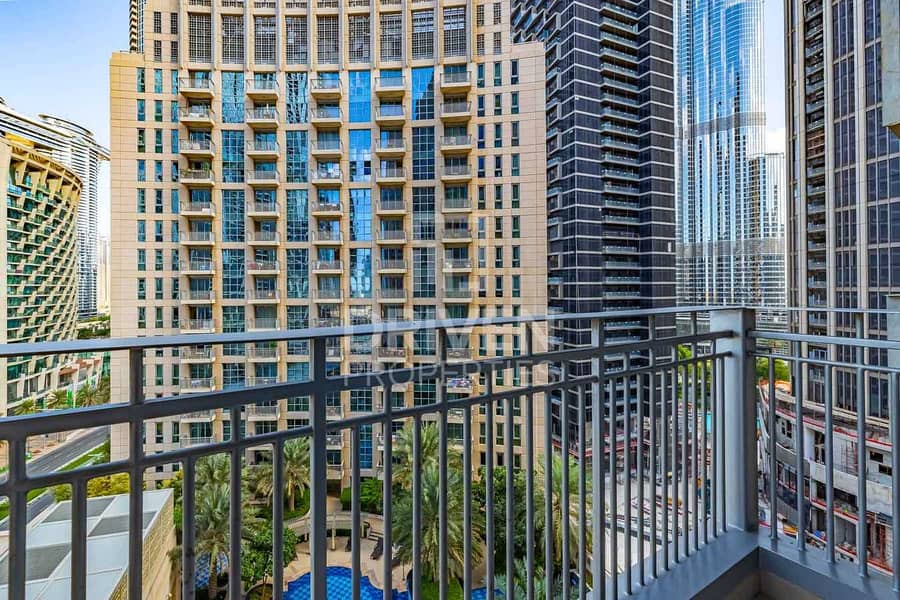 15 Furnished 1 Bed with Burj and Pool Views