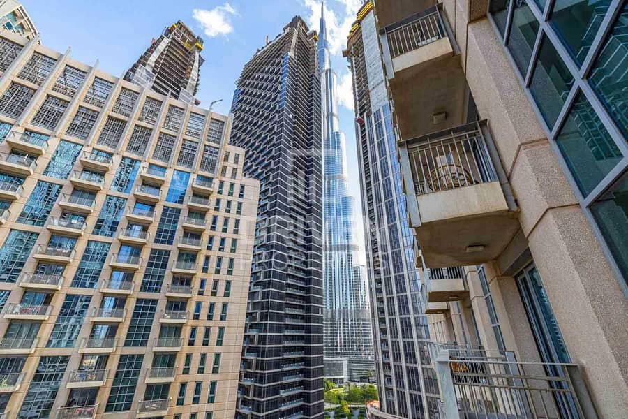 11 Furnished 1 Bed with Burj and Pool Views