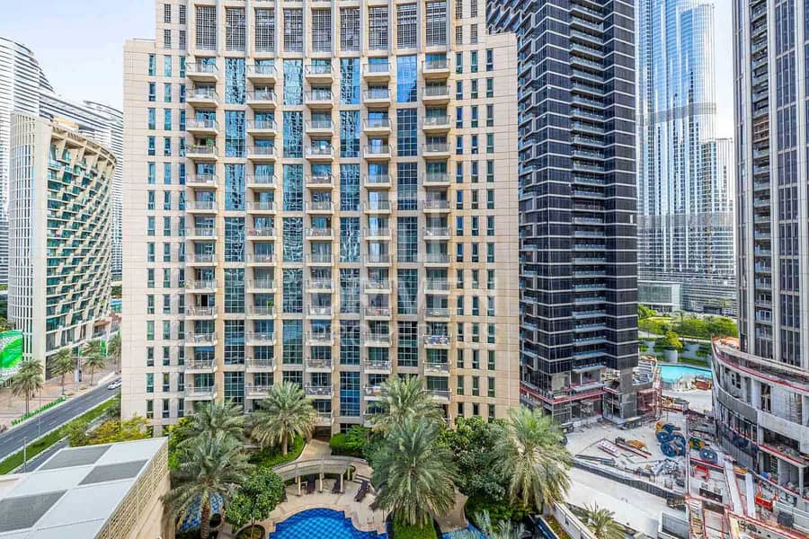 10 Furnished 1 Bed with Burj and Pool Views