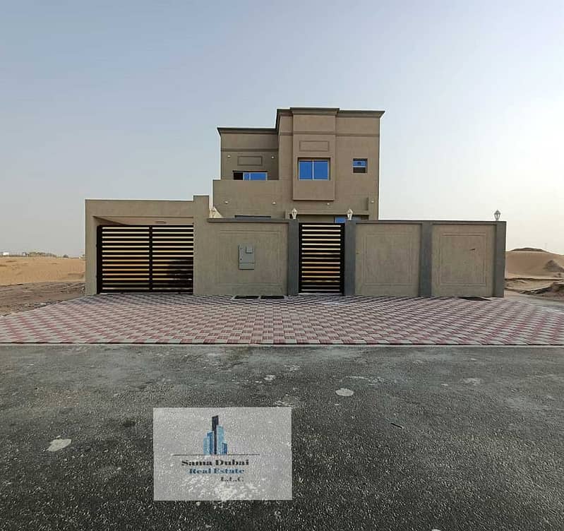 For urgent sale, villa on the asphalt street, with a wonderful and unique design, with a suitable area and close to the mosque, and all services