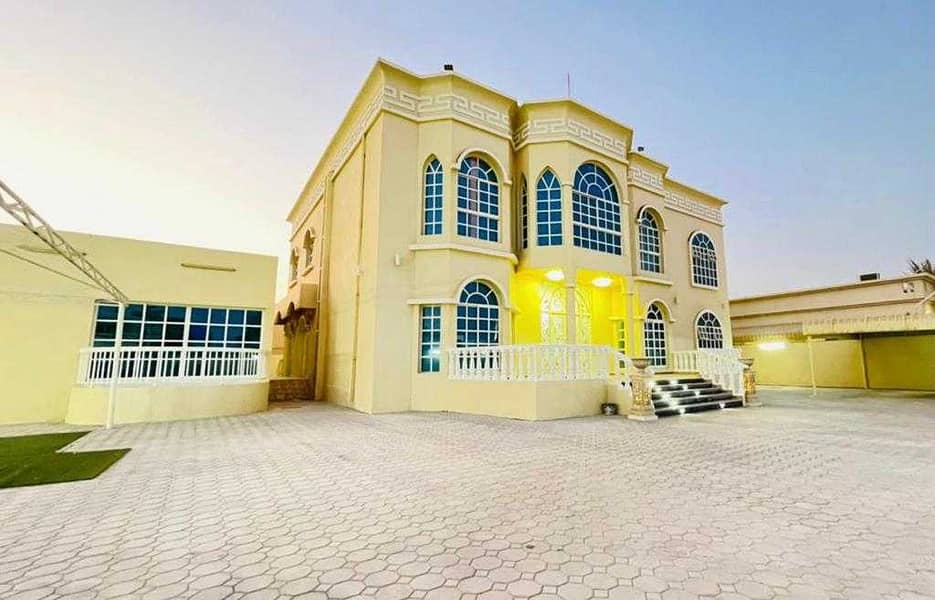 8BEDROOMS HALL MAJLIS MAIDROOM WITH MULHIQ 17000SQF FOR SALE AL NAOF SHAJRJAH