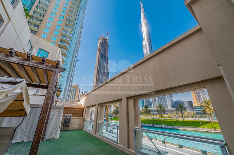 2 Exclusive Property | Burj Khalifa View | Duplex