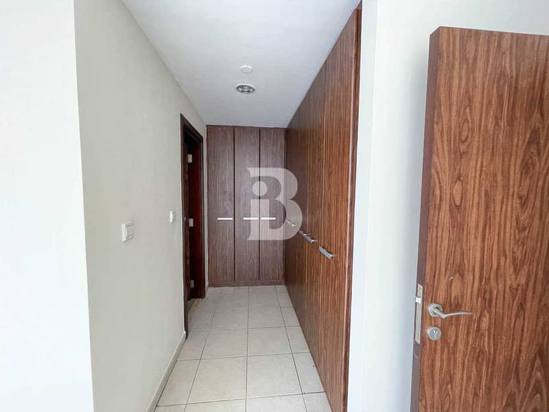 9 Corner & Largest 3BR + Maid| Canal View | Vacant