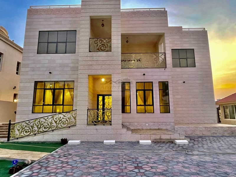 3 Good Offer For Sale - Villa VIP in Khalifa city A - 120 X 110 - Good  location  - Garden - stone - 7 Beed rooms -