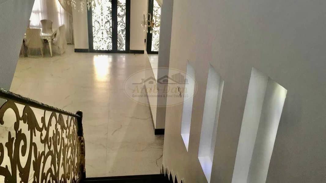 7 Good Offer For Sale - Villa VIP in Khalifa city A - 120 X 110 - Good  location  - Garden - stone - 7 Beed rooms -