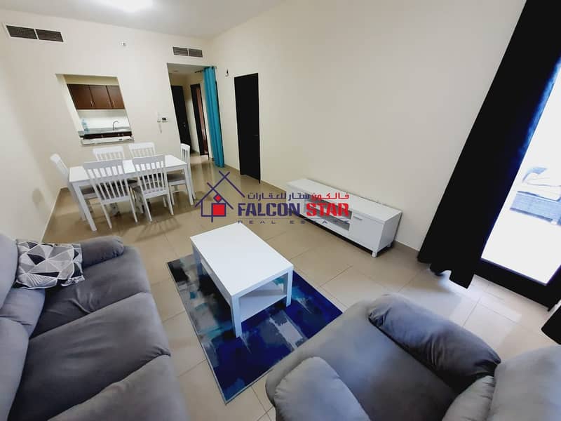 2 LIVE WITH LUXURY | BEST LAYOUT FURNISHED ONE BED WITH GARDEN VIEW