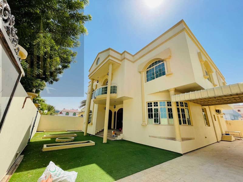 HOT OFFER GOOD DEAL NEAT AND CLEAN VILLA FOR RENT 6 BEDROOMS WITH MJLIS HALL IN AL MOWAIHAT 3  AJMAN RENT 100,000/- YEARLY