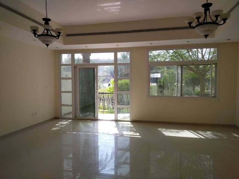 5 Modern Style 4 bedroom with maid double story compound villa for rent  125k