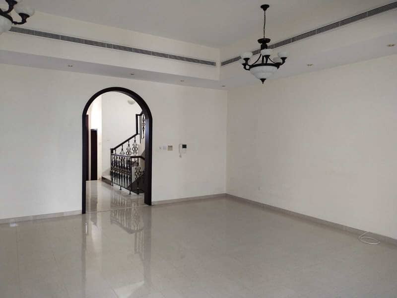 6 Modern Style 4 bedroom with maid double story compound villa for rent  125k