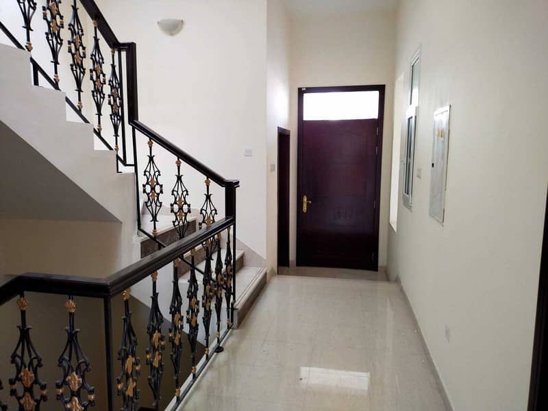 7 Modern Style 4 bedroom with maid double story compound villa for rent  125k