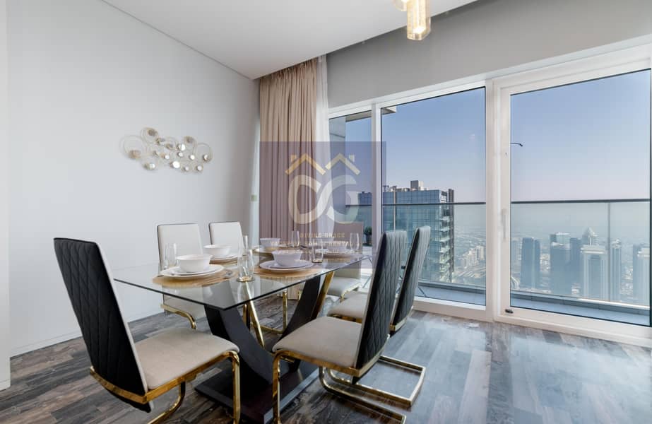 Luxurious 3-Bedroom FENDI Apartment in Damac Heights,  Dubai  Marina
